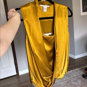 DVF Silk top